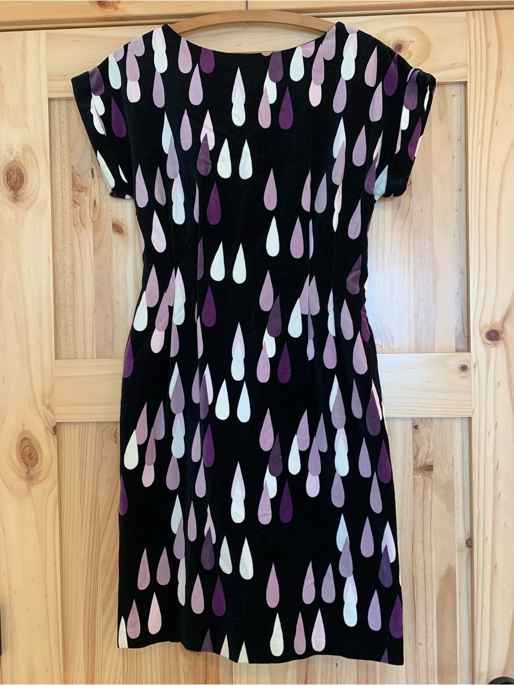 Marimekko velvet vintage style dress size 10